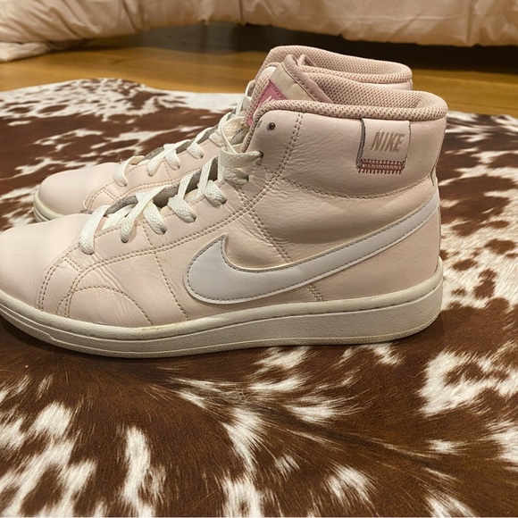 Nike Shoes - Nike Court Royale 2 Mid Blush Pink Women's High-Top Sneakers